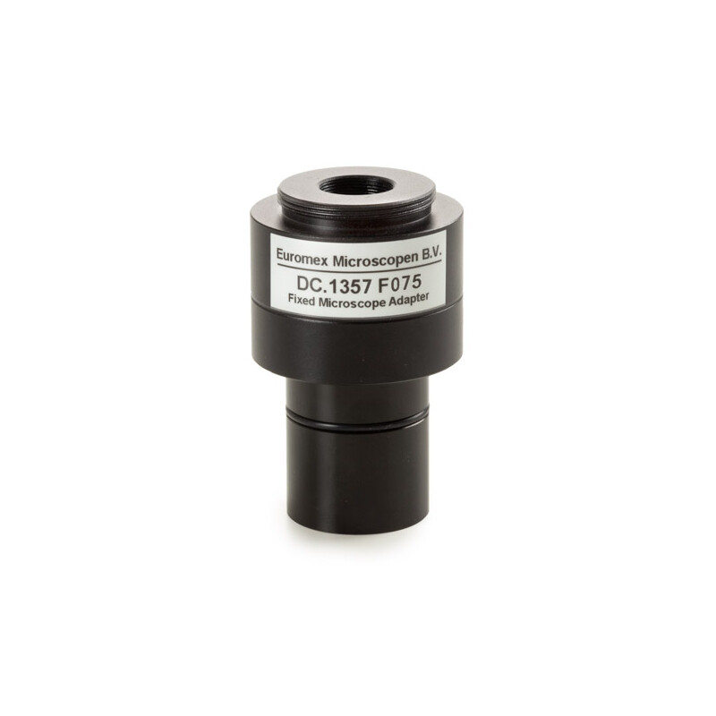 Euromex Kamera-Adapter DC.1357, 0.75x Objektiv, C-mount, f. Ø 23,2mm Tubus, kurzer Schaft