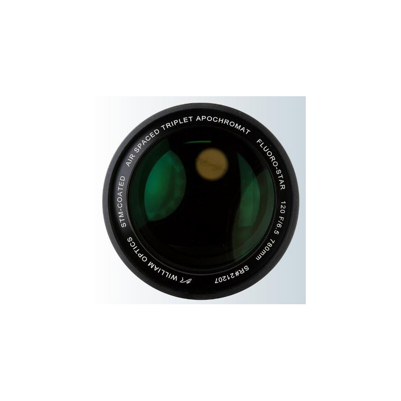 Lunette apochromatique William Optics AP Fluorostar 120/780 Gold OTA