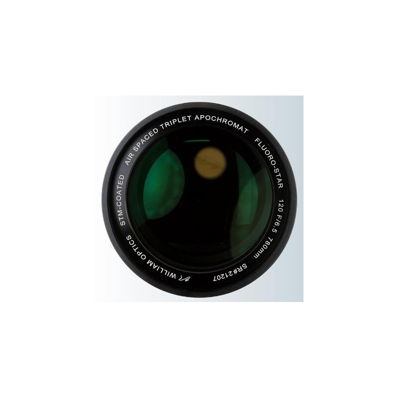 William Optics Apochromatischer Refraktor AP Fluorostar 120/780 Space Gray OTA