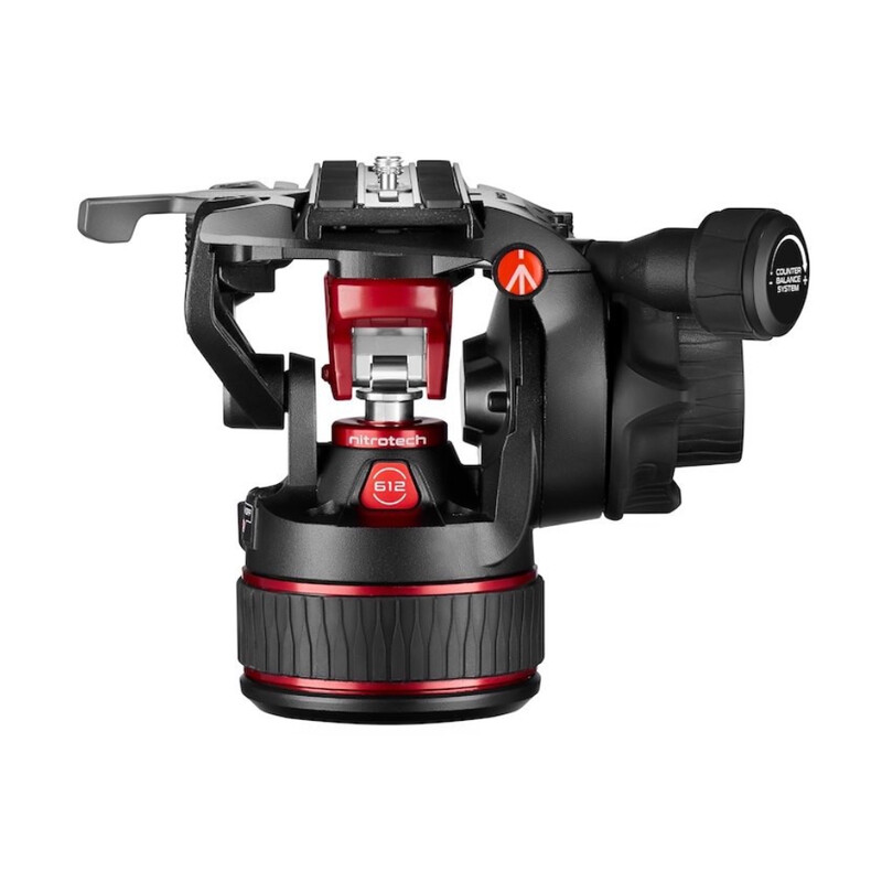 Rotule pour trépieds Manfrotto Tête vidéo fluide Nitrotech 612