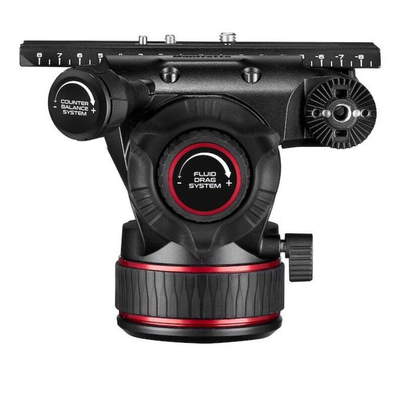 Manfrotto Stativ-Kugelkopf Nitrotech 612 Fluid-Videokopf