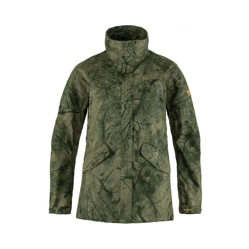 Fjällräven Veste Forest Hybrid W, 626-625 camouflage vert-vert laurier, XL