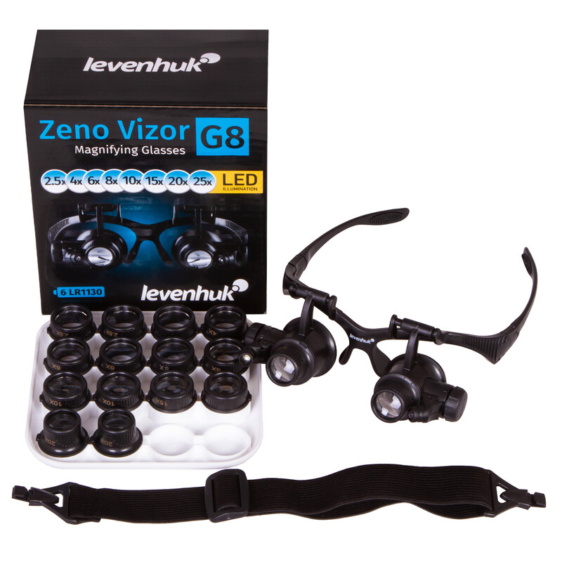 Loupe Levenhuk Zeno Vizor G8