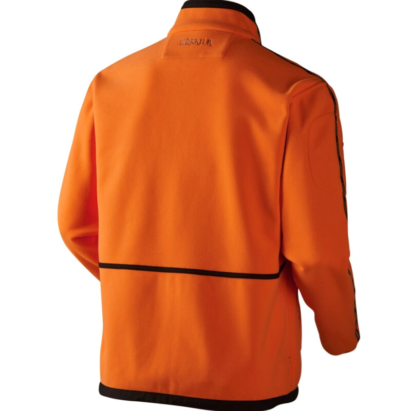 Härkila Veste polaire Kamko, vert chasseur/orange vif, taille XL