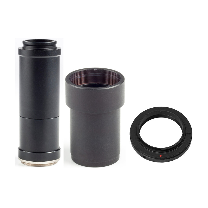 Adaptateur appareil-photo Motic Set (4x) f. Full Frame mit T2 Ring für Nikon