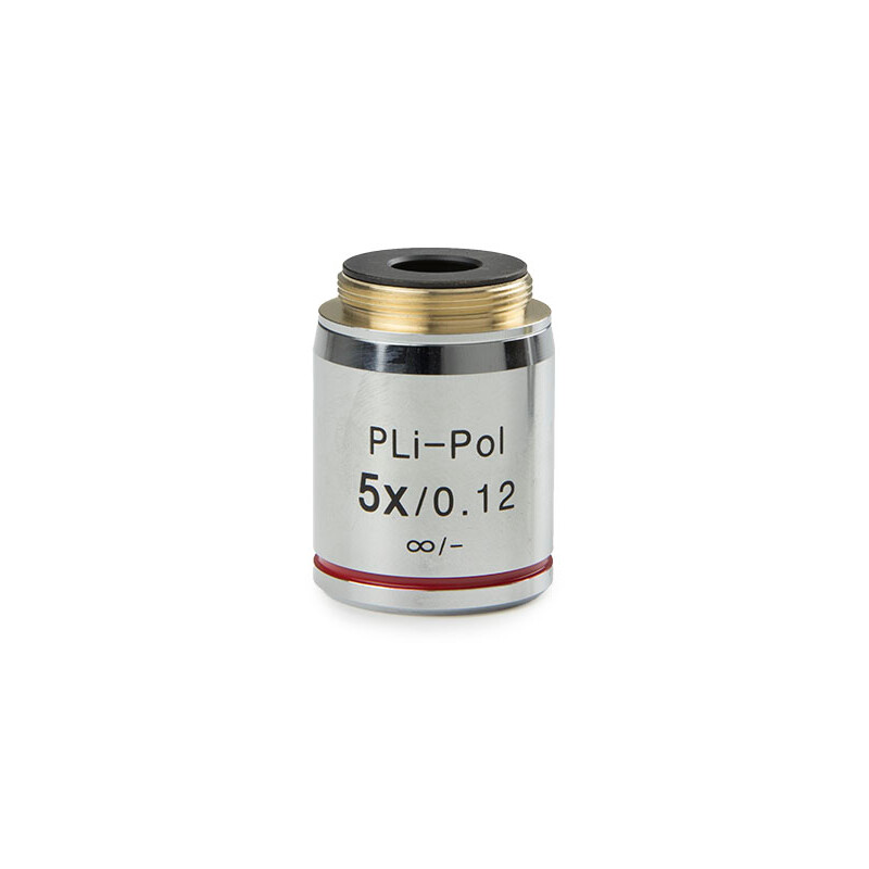 Euromex Objektiv IS.7905-T, 5x/0.12, PLPOLi, plan, infinity, strain-free (iScope)