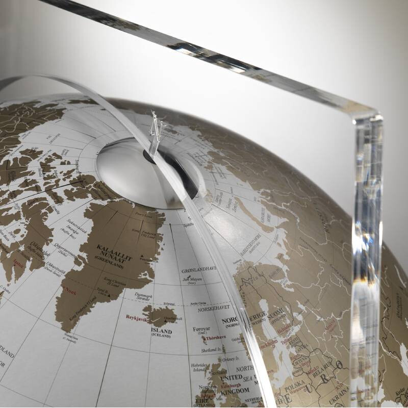 Globe sur pied Zoffoli living Artico White 40cm