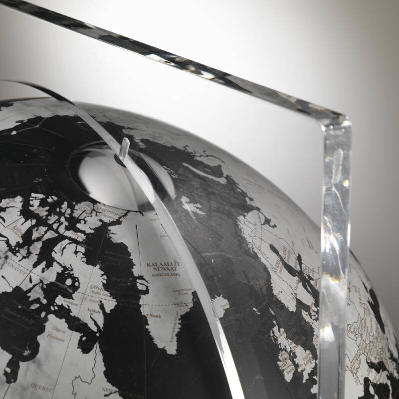 Globe sur pied Zoffoli Artico Black 40cm