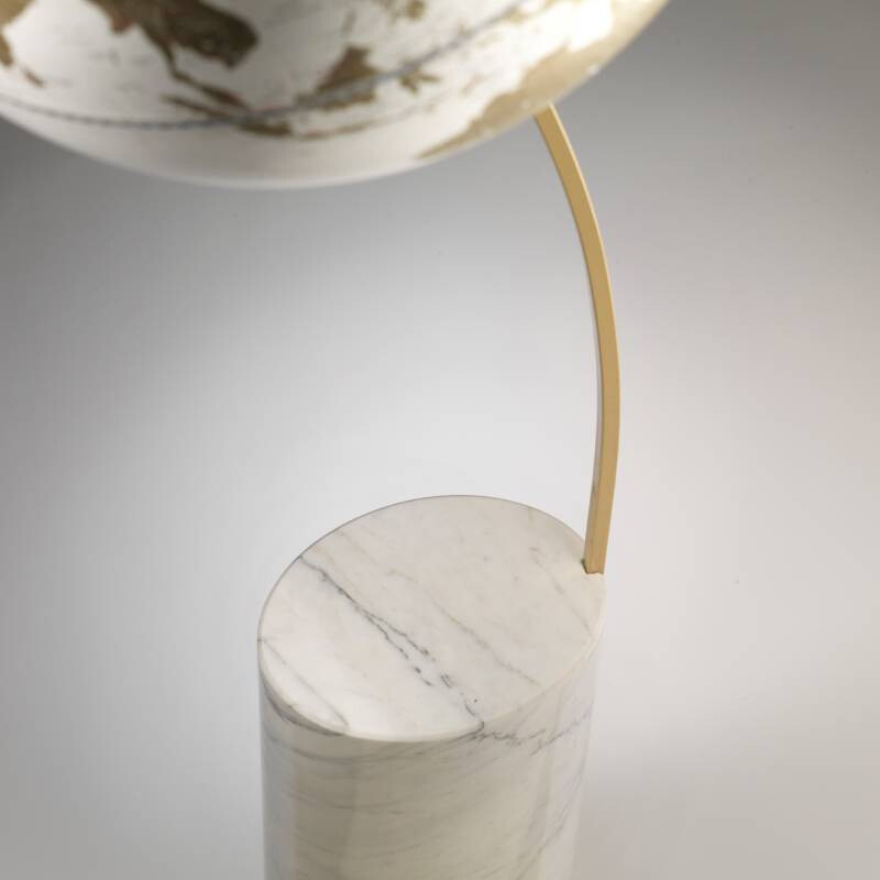 Globe sur pied Zoffoli living Supernova White 40cm