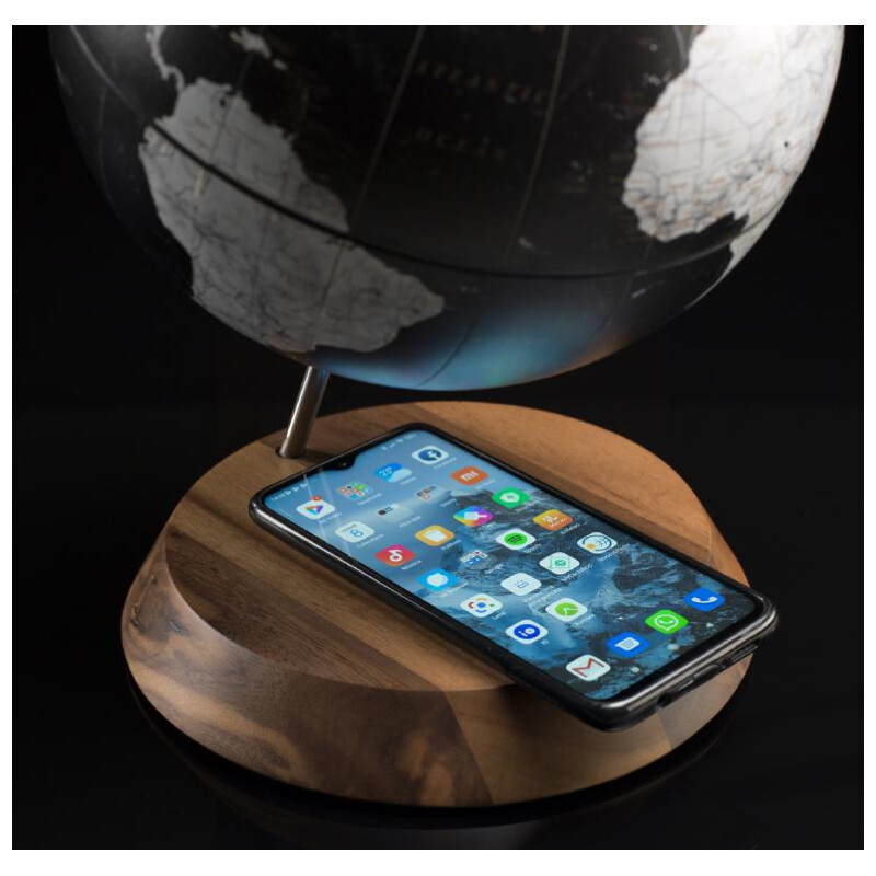 Globe Zoffoli living Bridge Black 22cm Qi