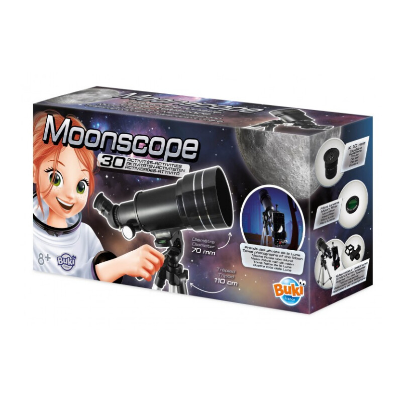 Buki Télescope lunaire 30 activités