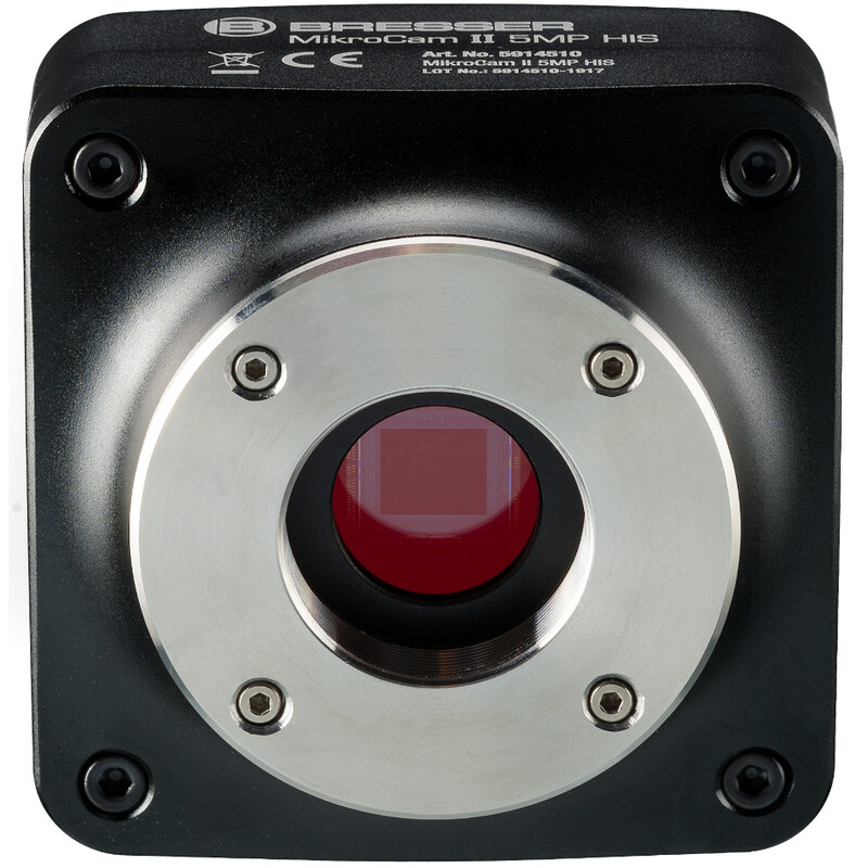 Caméra Bresser MikroCamII 5MP HIS, couleur, CMOS, 2/3'', 3,45 µm, USB3