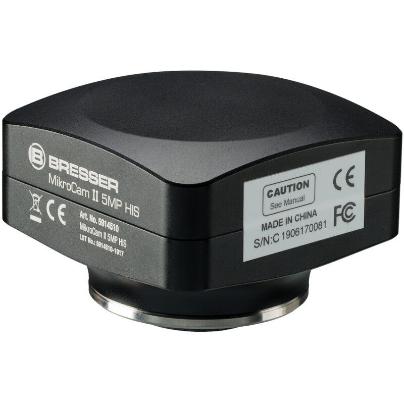Bresser Kamera MikroCamII 5MP HIS, color, CMOS, 2/3'', 3.45 µm, USB3