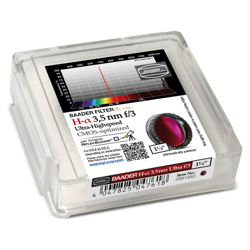 Baader Filter H-alpha CMOS f/3 Ultra-Highspeed 1,25"