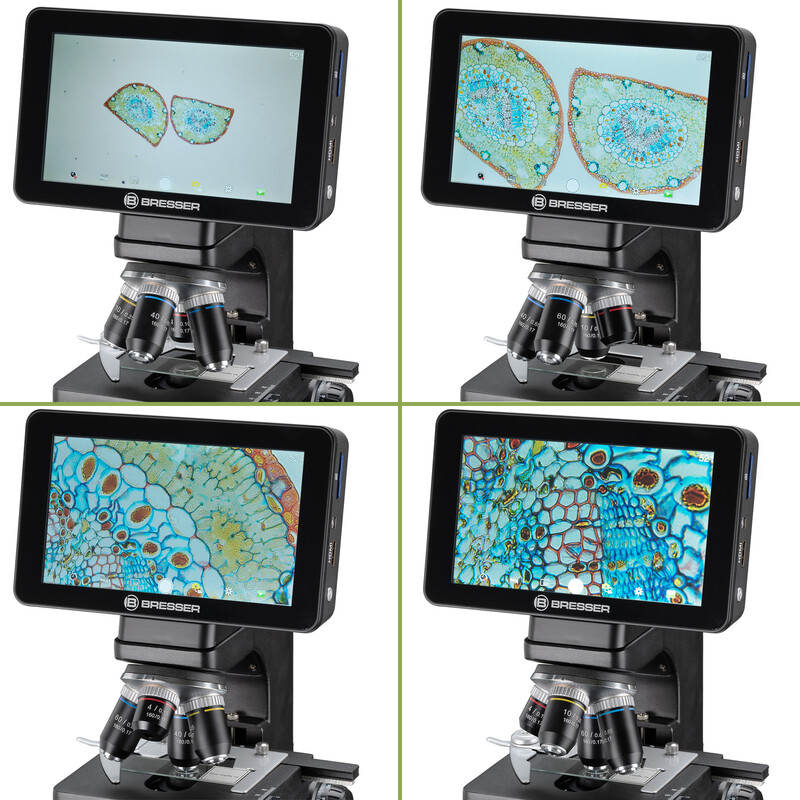 Microscope Bresser Researcher LCD Mikroskop, screen, 40x-600x, DL, LED, 16MP