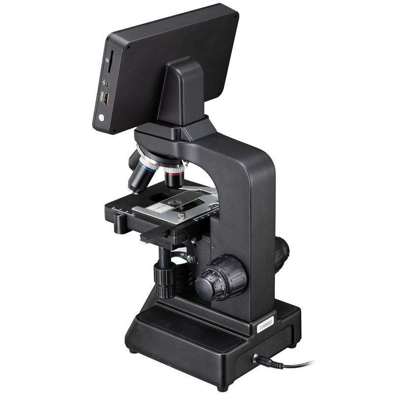 Bresser Microscope LCD Researcher, écran, 40x-600x, DL, LED, 16MP