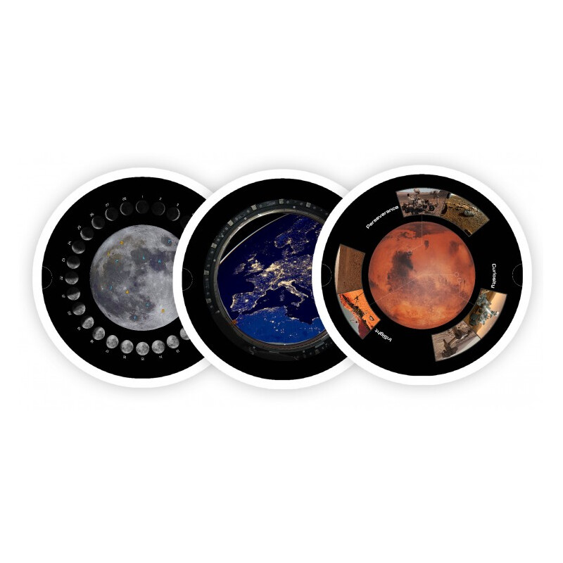 BUKI - Planétarium pour découvrir l'espace - 3 disques inclus