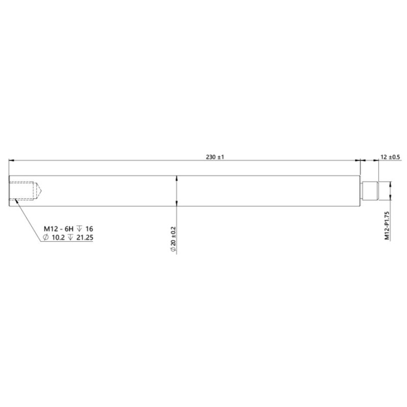 Contre-poids ZWO Counterweight Bar for AM5 / AM3