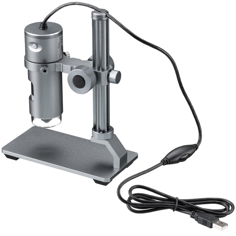 Microscope Bresser USB Digitalmikroskop DST-1028, screen, 10x-280x, AL LED 5.1MP