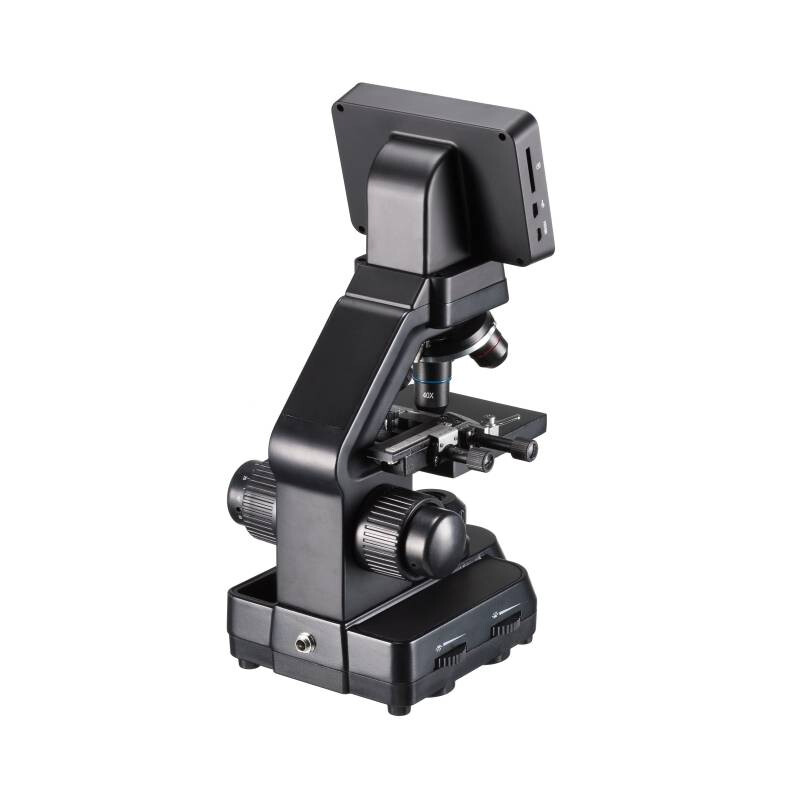 Microscope Bresser Biolux Touch, screen, 30x-1125x, AL/DL, LED, 5 MP, HDMI, Mikroskop für Schule und Hobby