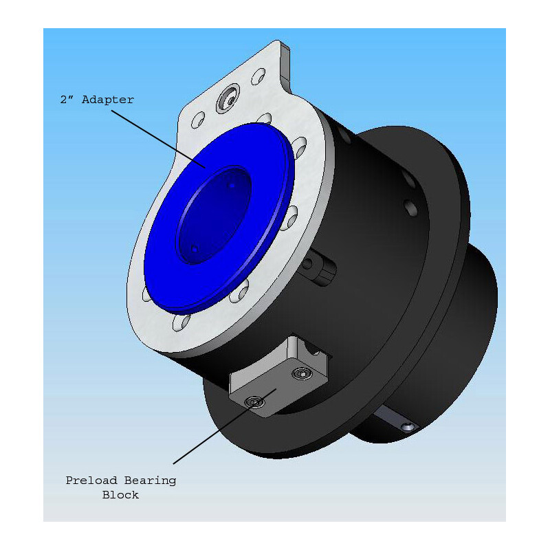 PlaneWave Okularauszug Hedrick 3,5" CDK 14/17/20/24