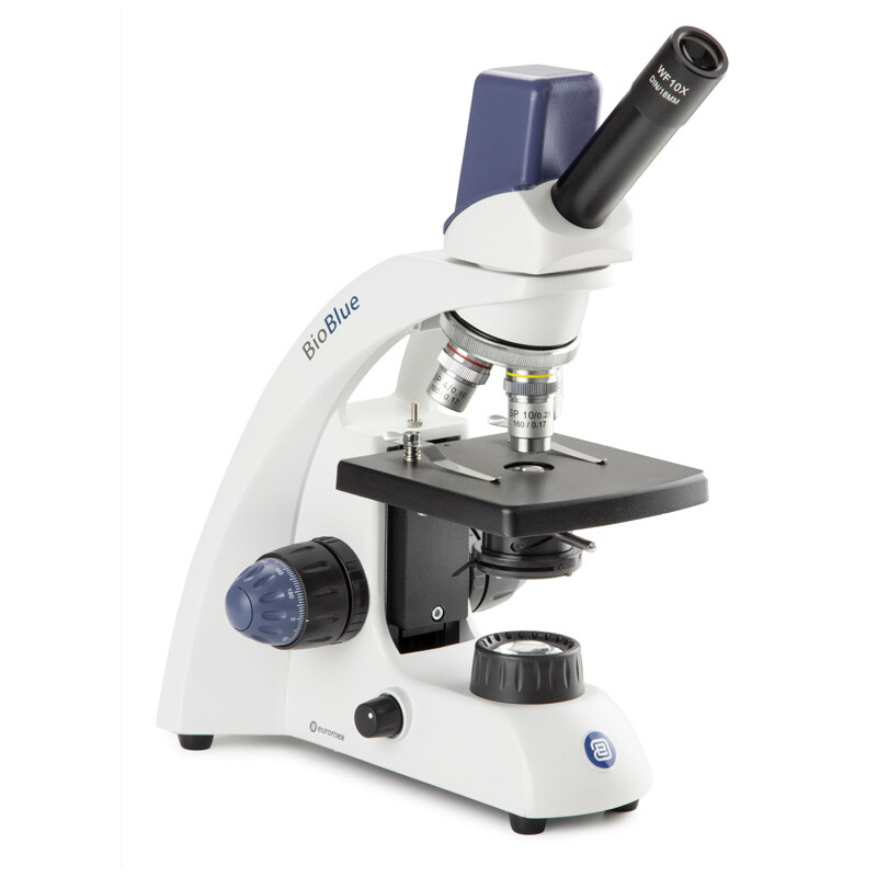 Euromex Microscope BioBlue, BB.4205, numérique, mono, DIN, 40x - 400x, 10x/18, LED, 1W