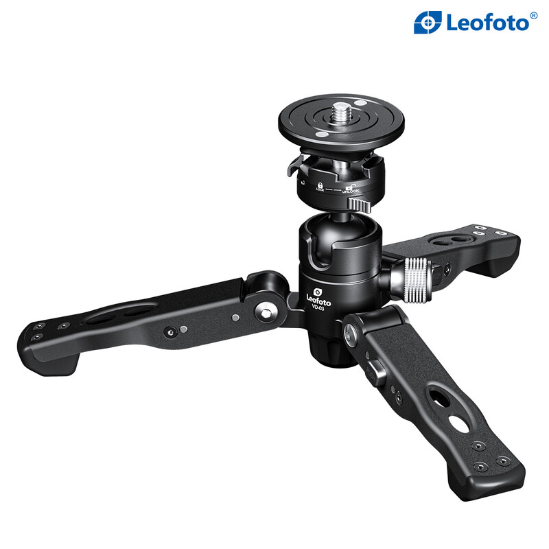 Leofoto Stativfuß Universal Monopod Tripod Base VD-03