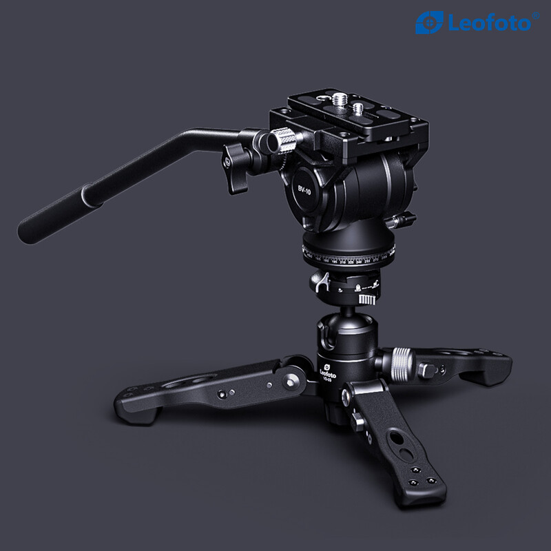 Leofoto Stativfuß Universal Monopod Tripod Base VD-03