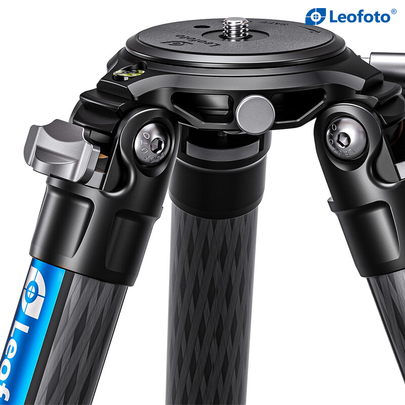 Leofoto Carbon-Dreibeinstativ LMR-364C Rapid Summit mit Beinklemmen