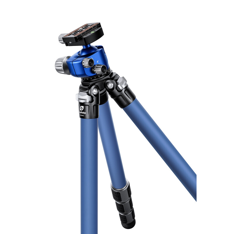 Leofoto Carbon-Dreibeinstativ LP-284C Poseidon + Ballhead LH-30 (Blue)