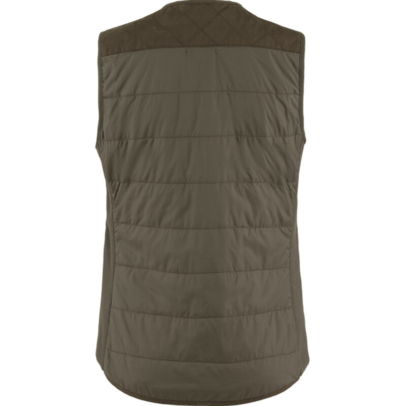 Fjällräven Gilet matelassé en laine Forest W, 633 Dark Olive, L