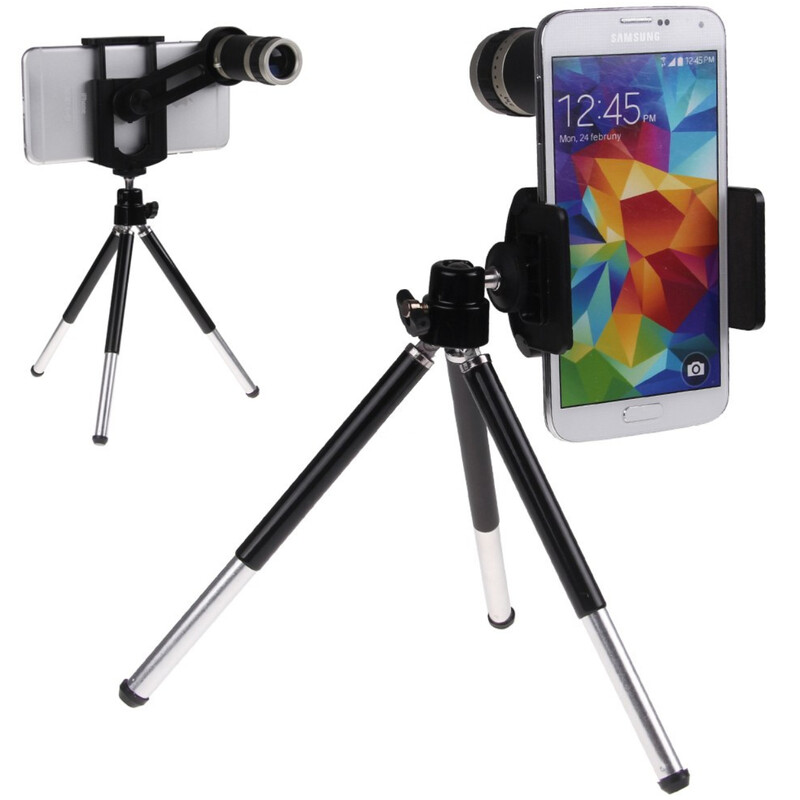 Spectrum Telescope Handy-Teleskop mit Mini-Stativ