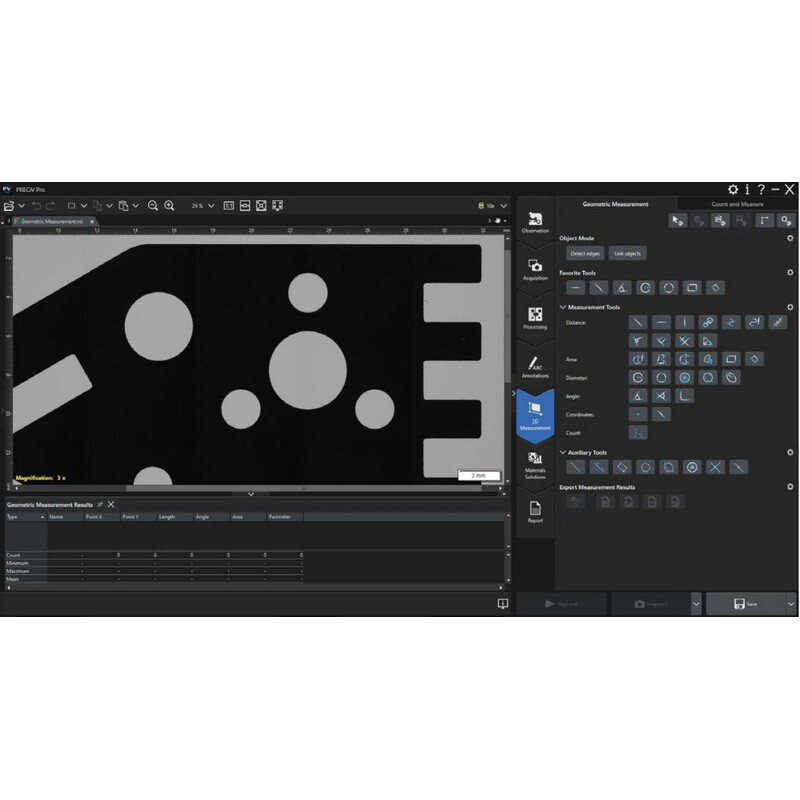 Logiciel Evident Olympus PRECiV Desktop version 2.2, licence principale PV-DT-2.2
