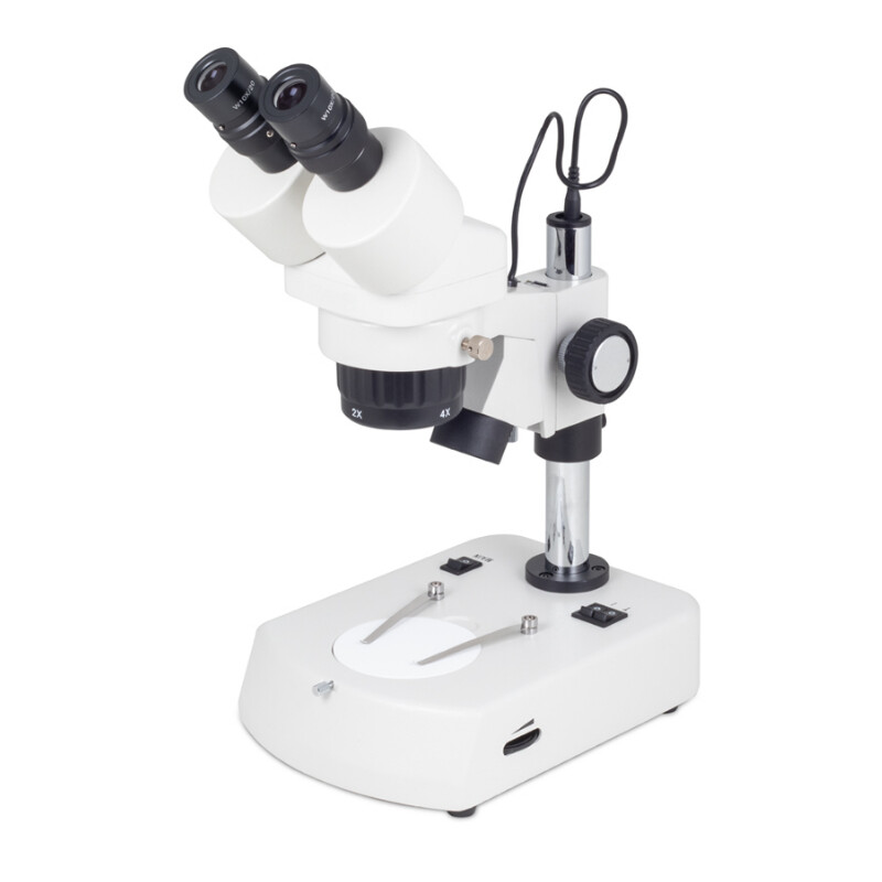 Motic Microscope stéréoscopique SFC-11C-N2LED, bino, 20/40x, AL/DL, LED