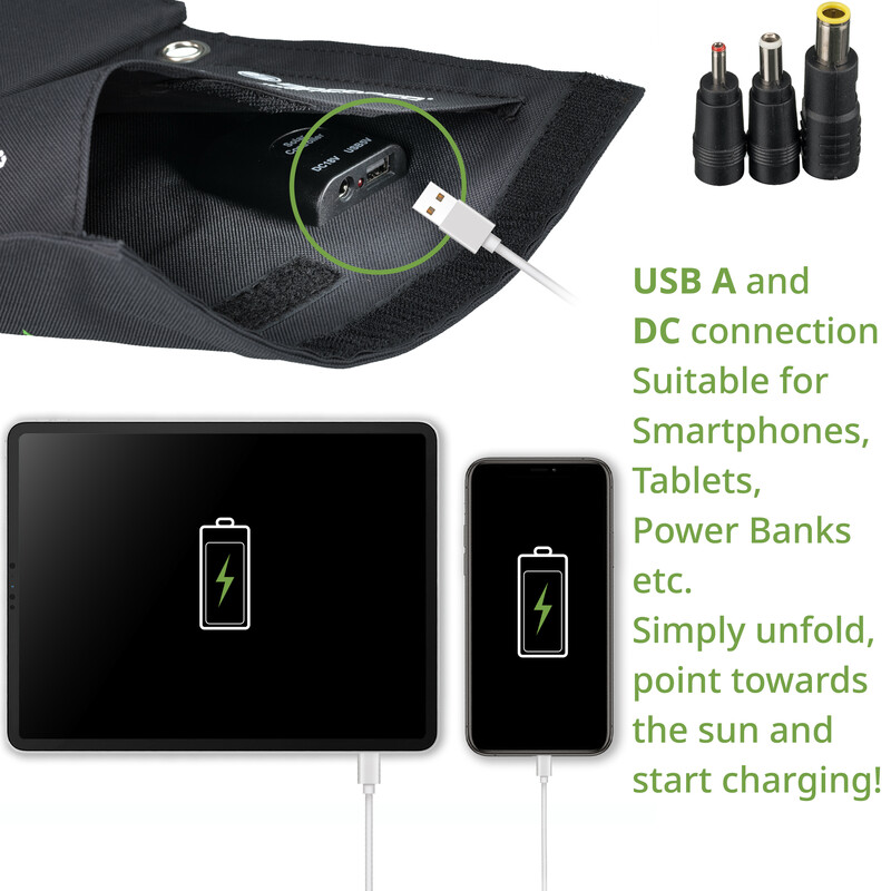 Bresser Chargeur solaire mobile 21 watts