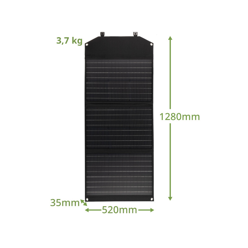 Bresser Mobiles Solar-Ladegerät 90 Watt