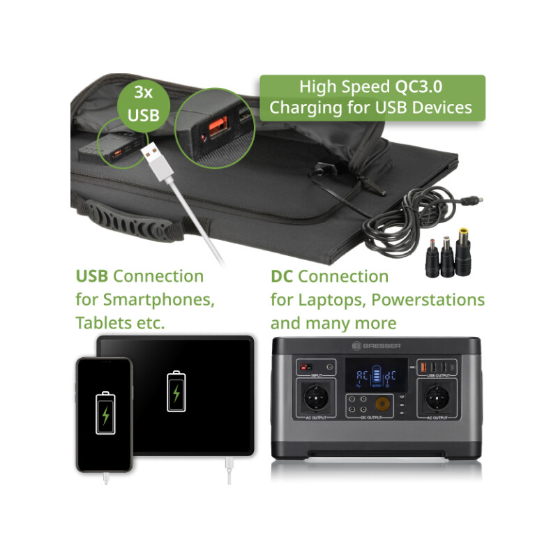 Bresser Chargeur solaire Mobile 90 Watts