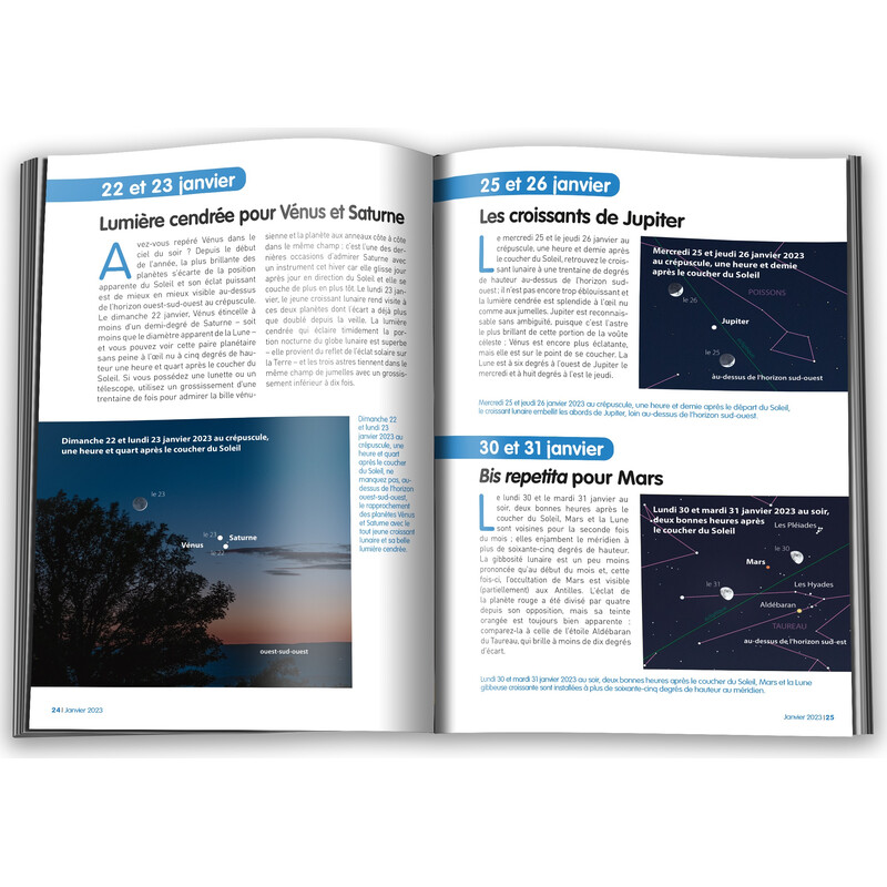 Amds édition  Jahrbuch Le Ciel à l'oeil nu en 2023