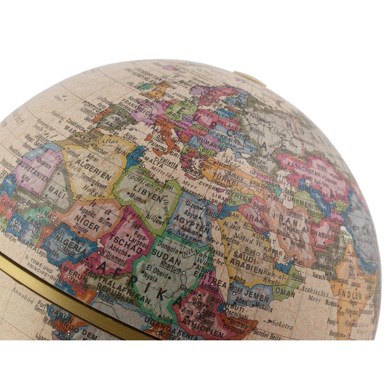 Mini-globe Stellanova Globe rotatif et pivotant 891534, design antique
