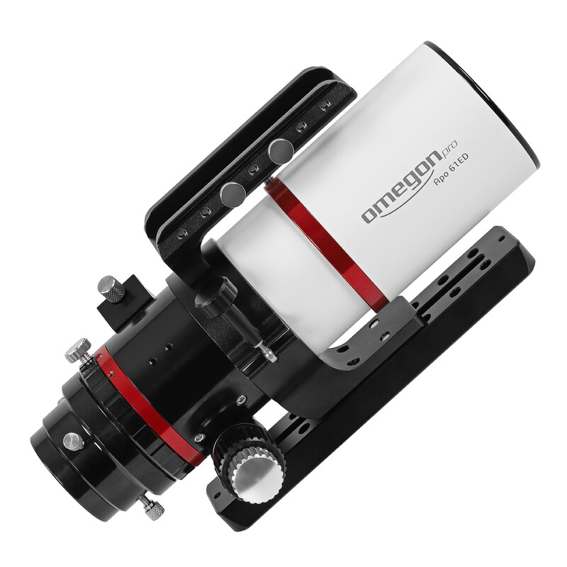 Omegon Lunette apochromatique Pro APO AP 61/360 Triplet ED OTA + Pro Reducer 0,75x