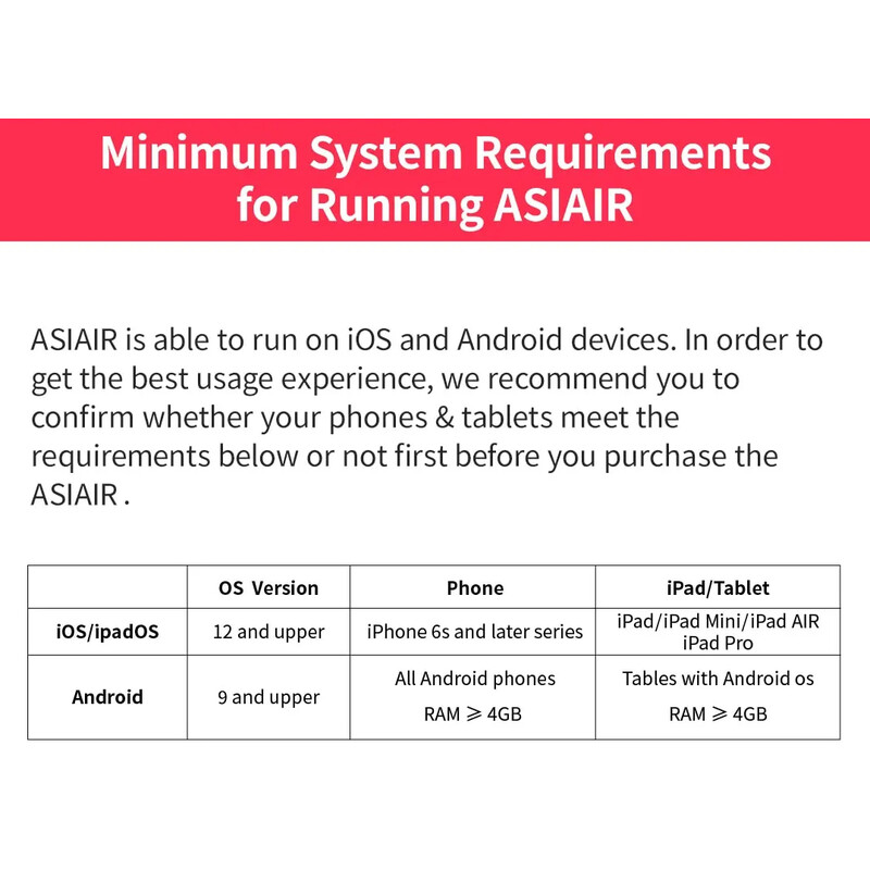 ZWO Mini-ordinateur d'astrophotographie ASIAIR MINI