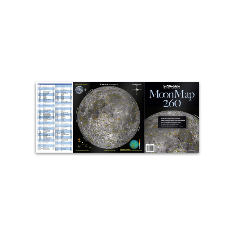 Meade Atlas Moon Map 260