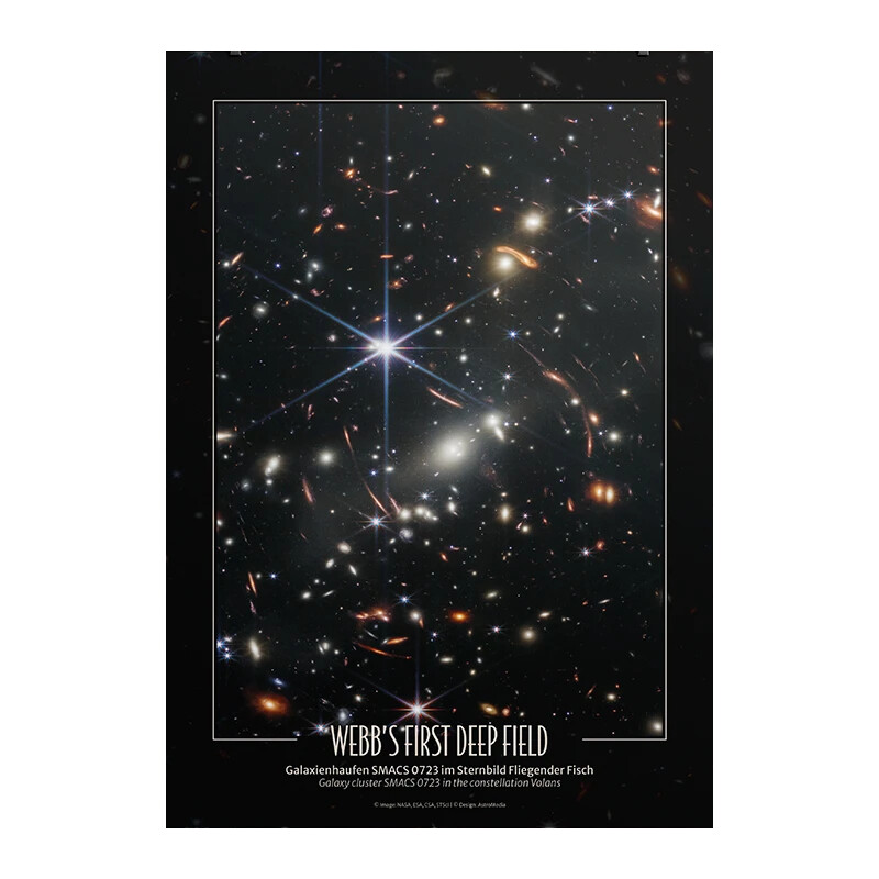 Affiche AstroMedia Webb's First Deep Field