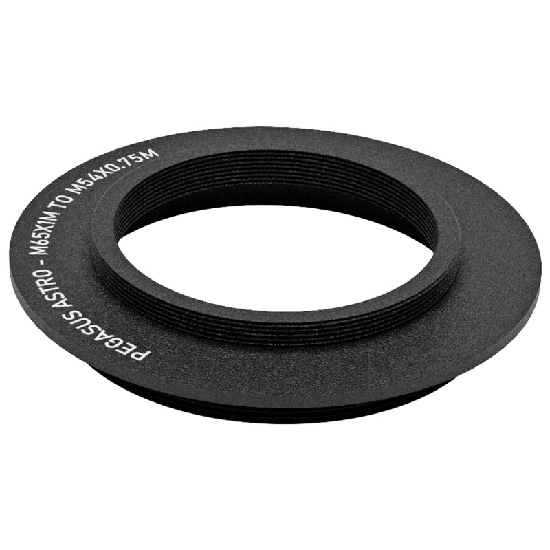 Adapter PegasusAstro M65 mâle vers M54 mâle (pour Skywatcher Esprit 100)
