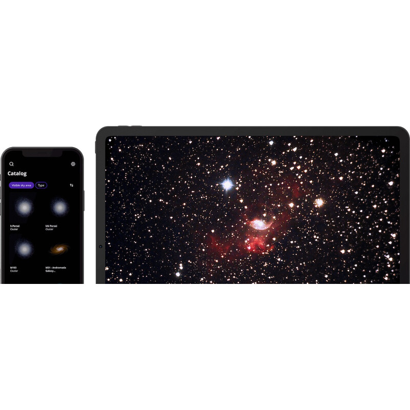 Smart Telescope Unistellar N114/450 eQuinox2 + Backpack + Solar Filter