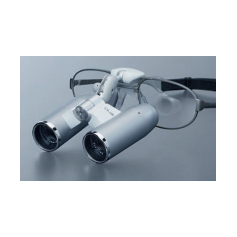 ZEISS Loupe binoculaire système optique K 3,5x/400 avec protection d'objectif pour loupe de tête EyeMag Pro