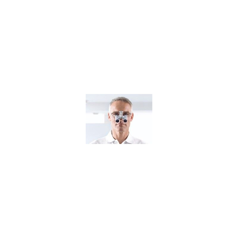 ZEISS Loupe binoculaire système optique K 4,5x/350 avec protection d'objectif pour loupe de tête EyeMag Pro