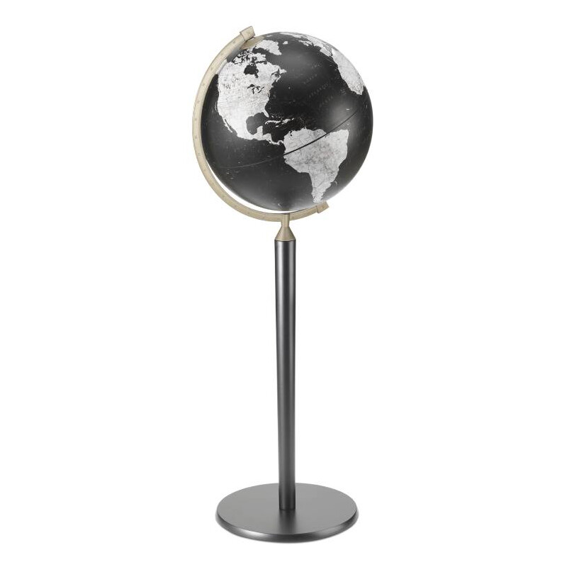 Globe sur pied Zoffoli living Vasco da Gama All Black 40cm