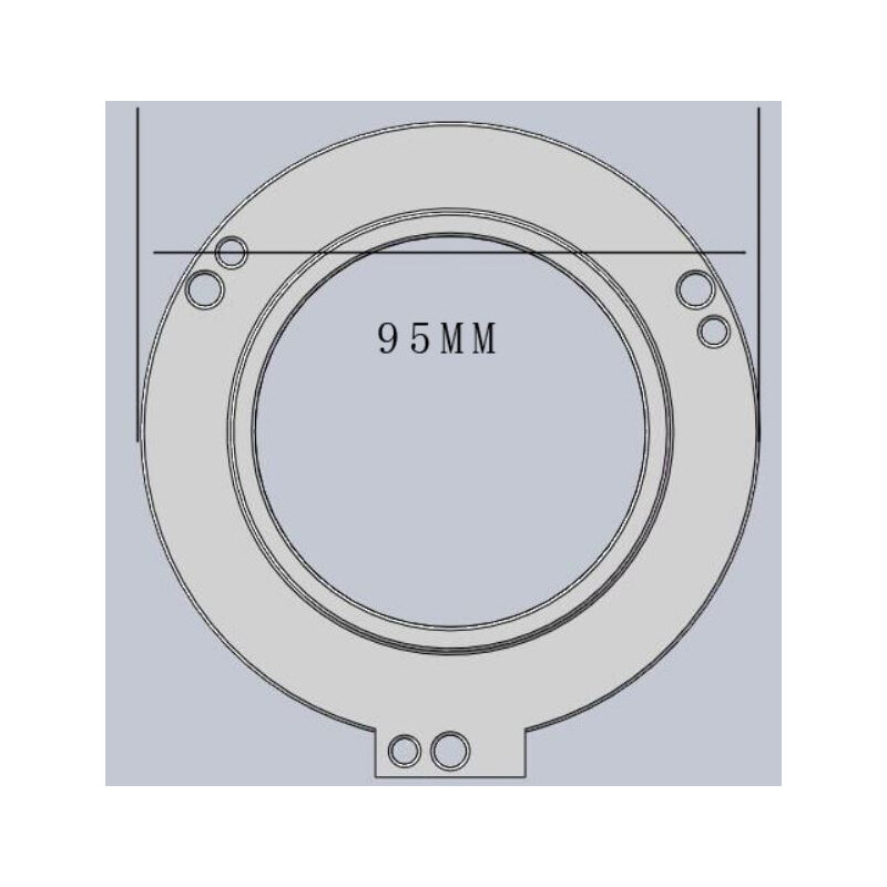 Artesky Adaptateur Skywatcher pour 2" UltraLight V3 OAZ