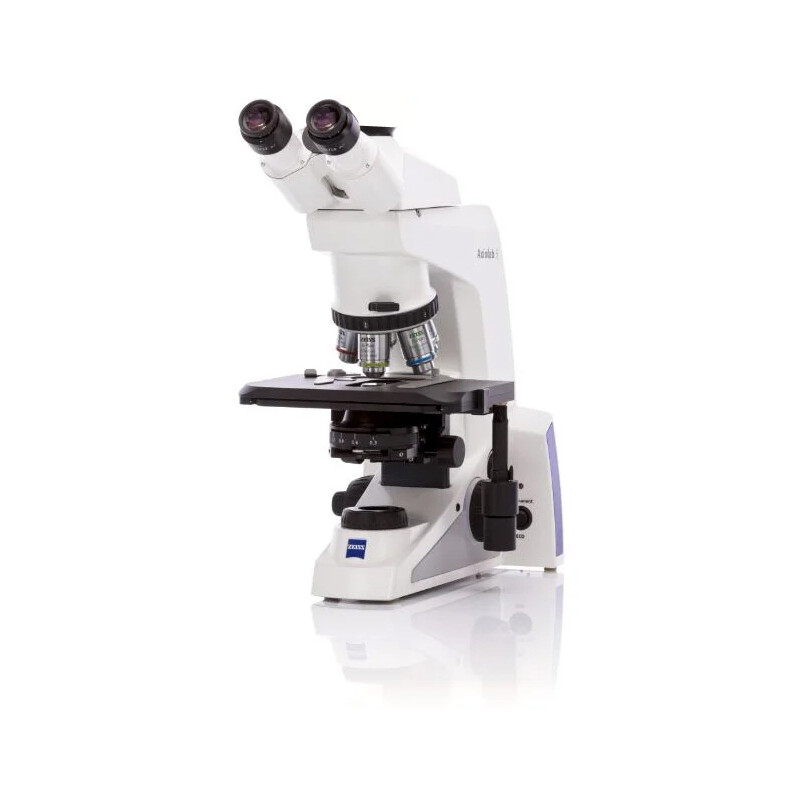 ZEISS Mikroskop , Axiolab 5, HF, trino, infinity, plan, 5x, 10x, 40x, 10x/22, Dl, LED, 10W, inkl Kameraadapter